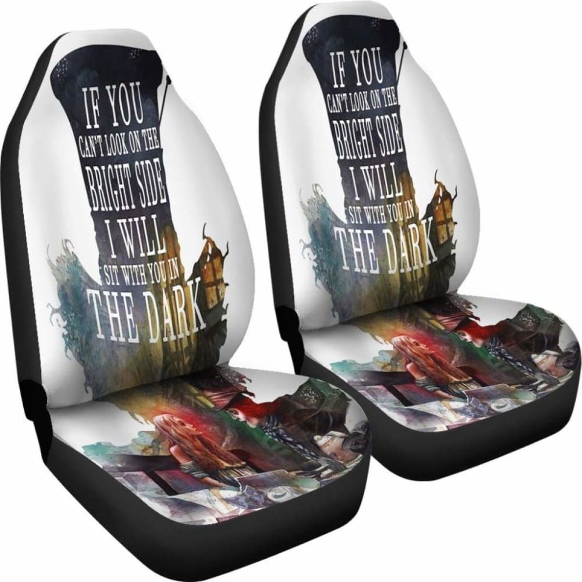 Alice In Wonderland Car Seat Covers Movie Fan Gift Universal Fit 051012