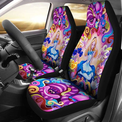 Alice In Wonderland Car Seat Covers Universal Fit
