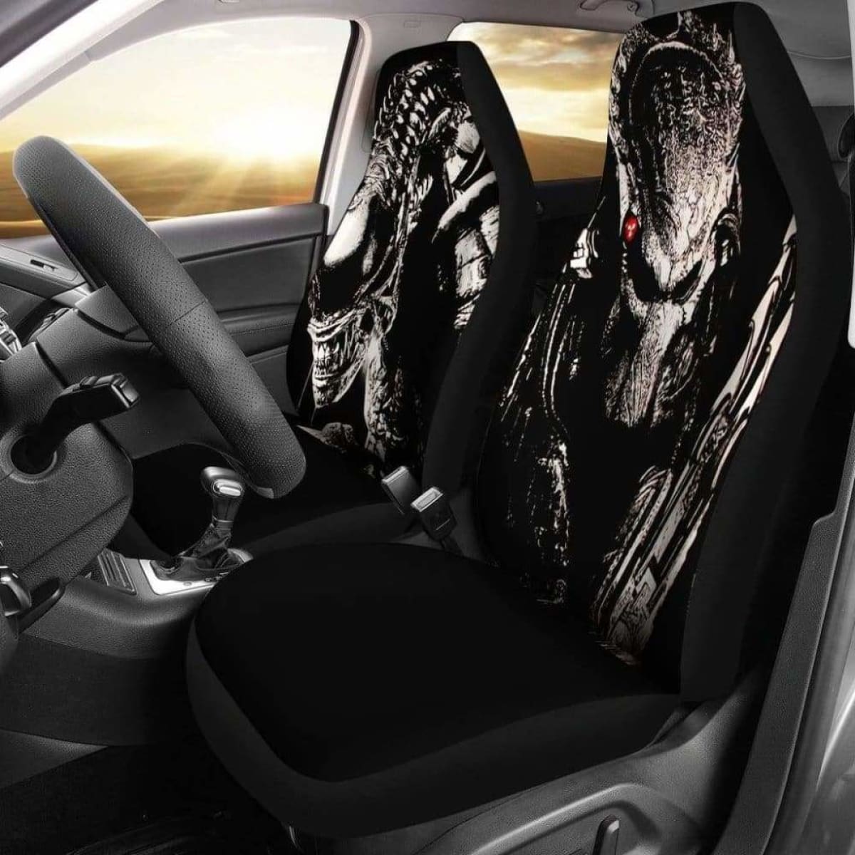 Aliens Vs Predator Car Seat Covers Universal Fit 051012