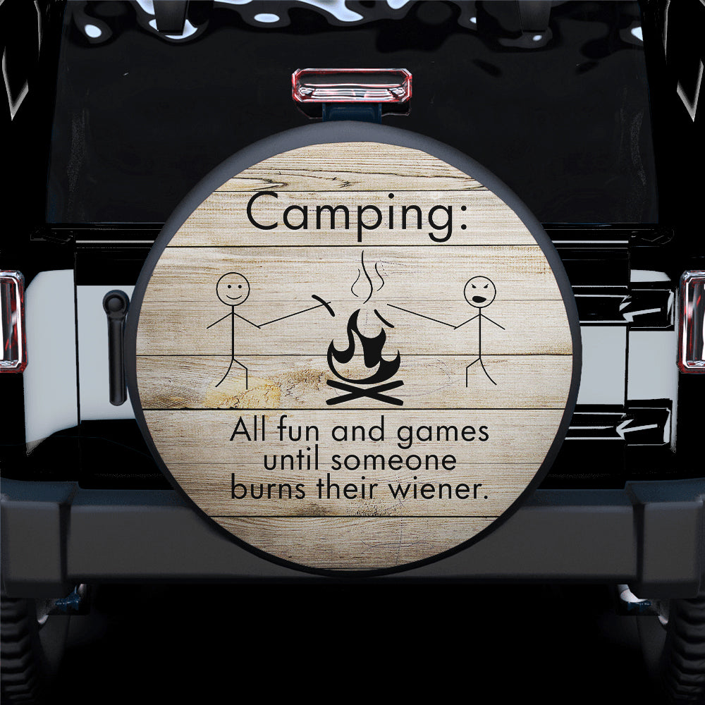 All Fun And Games Until Car Spare Tire Cover