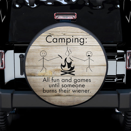 All Fun And Games Until Car Spare Tire Cover