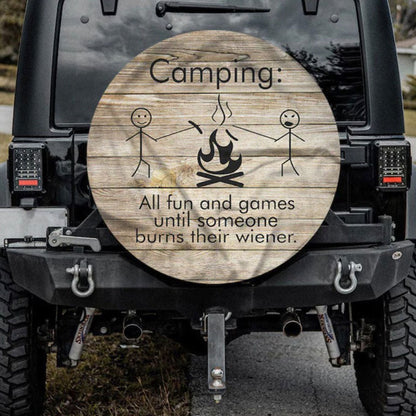 All Fun And Games Until Car Spare Tire Cover
