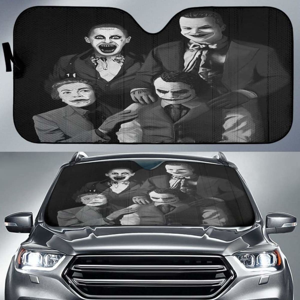 All Joker Car Sun Shades 918b Universal Fit