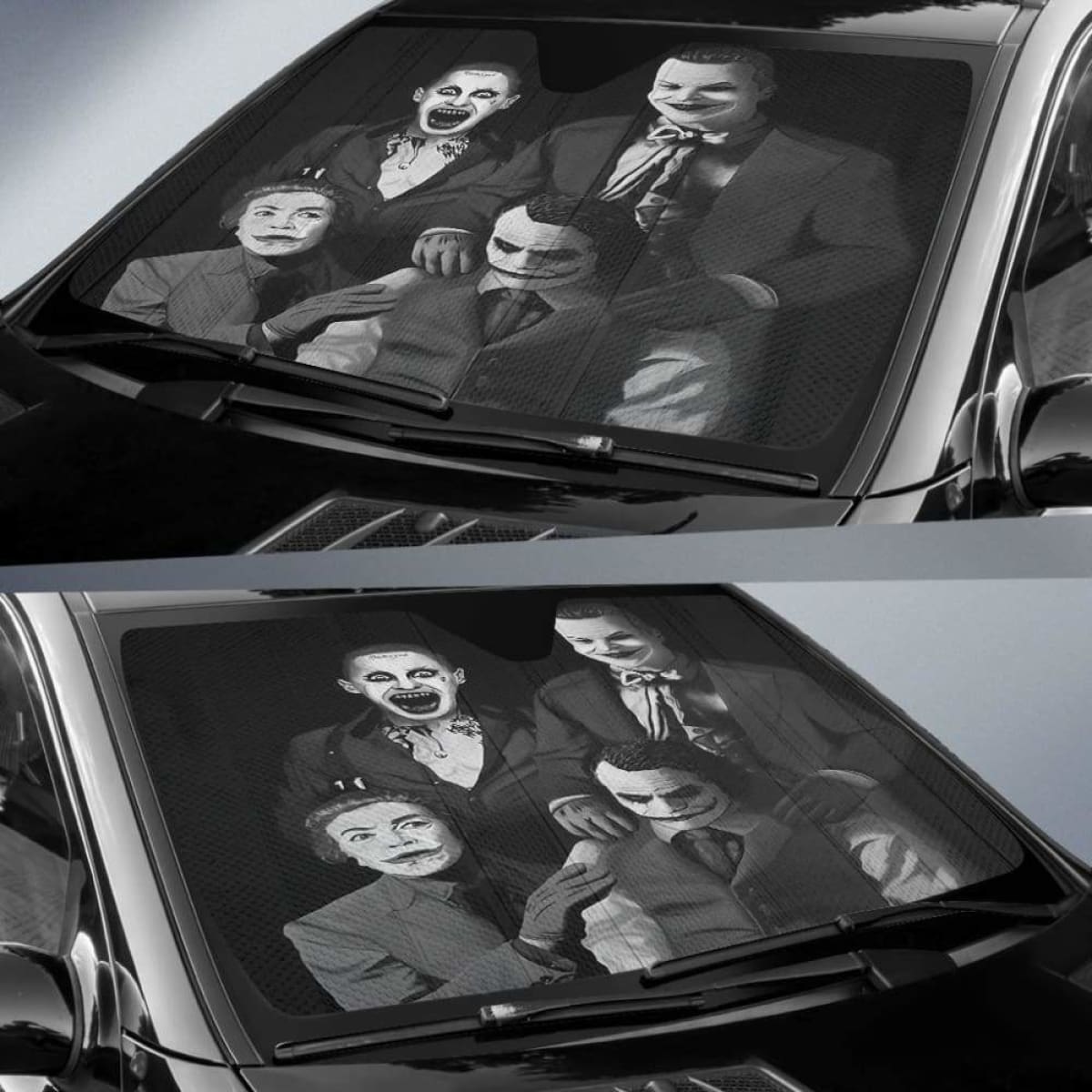 All Joker Car Sun Shades 918b Universal Fit