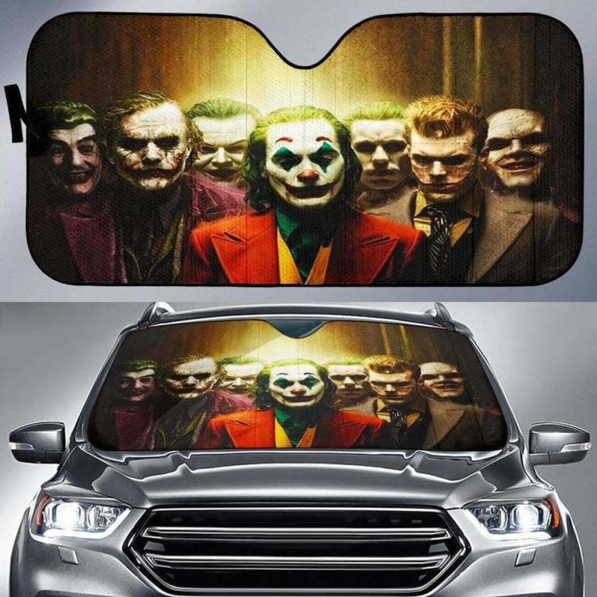 All Legendary Joker Auto Sun Shades 918b Universal Fit