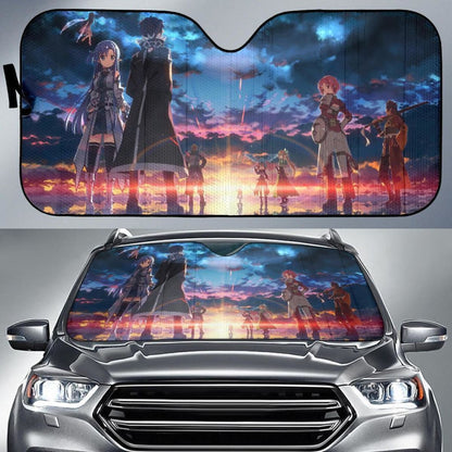 All Team Sword Art Online Auto Sun Shade Mn05 Universal Fit 111204
