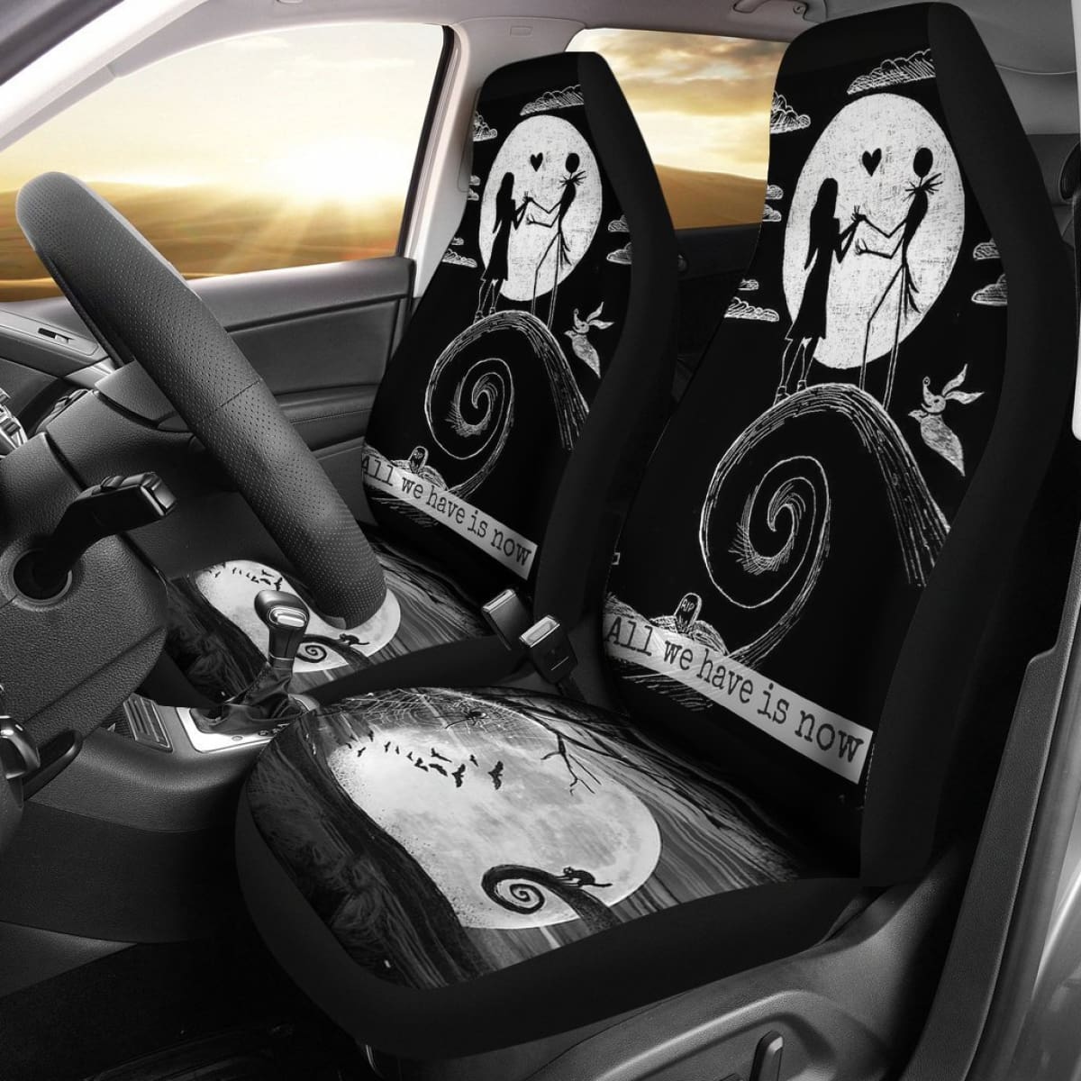All We Have Is Now Nightmare Before Christmas Car Seat Covers Lt03 Universal Fit 225721