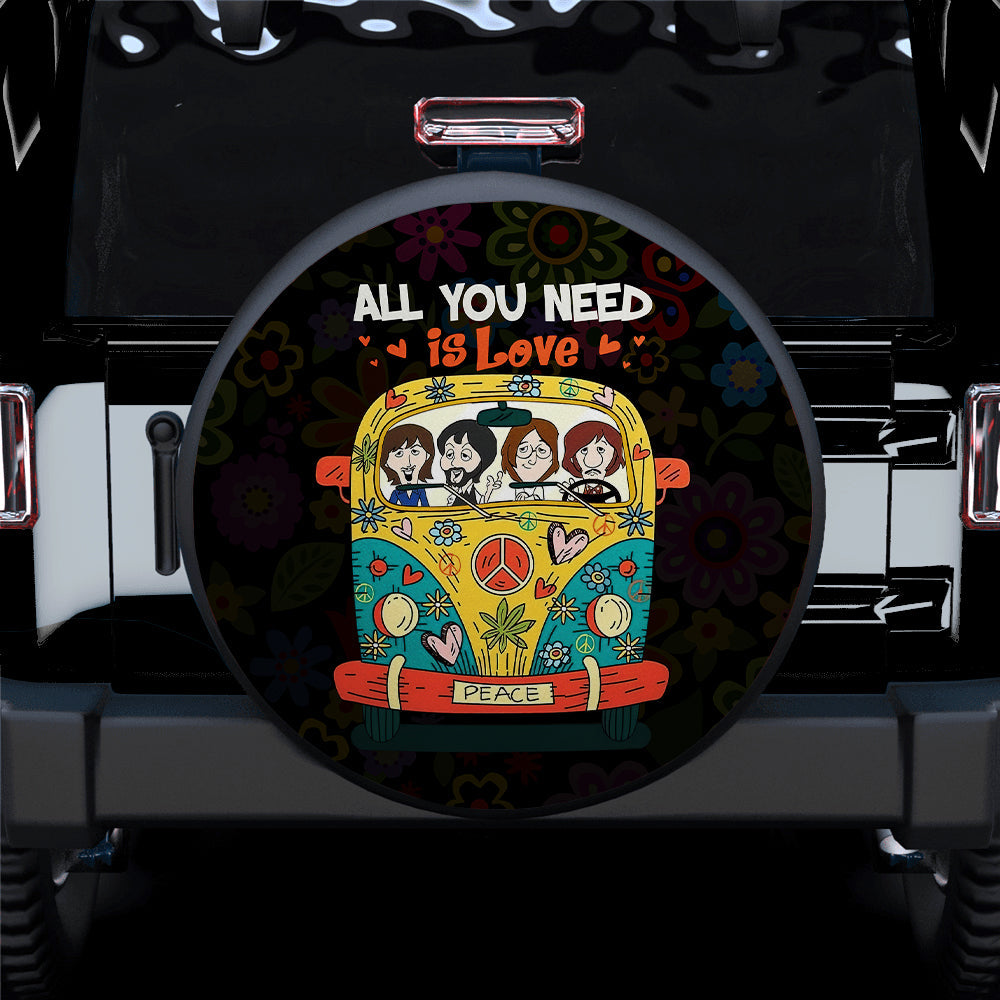 All You Need Is Love Jeep Car Spare Tire Cover
