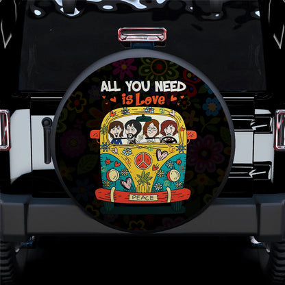 All You Need Is Love Jeep Car Spare Tire Cover