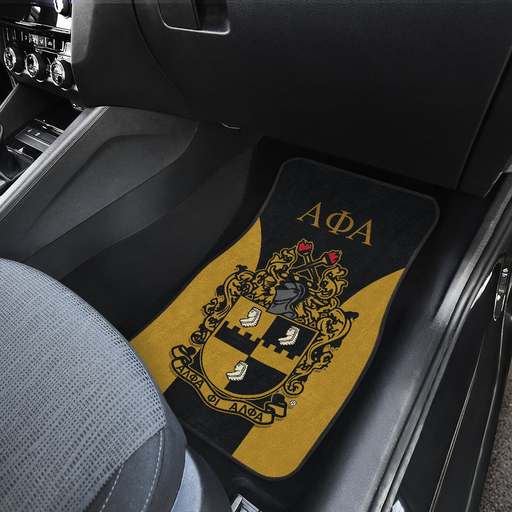 Alpha Phi Alpha Fraternities Car Floor Mats Custom For Fans Ci230206-10