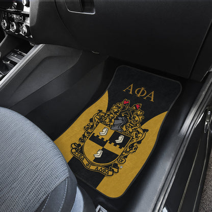 Alpha Phi Alpha Fraternities Car Floor Mats Custom For Fans Ci230206-10