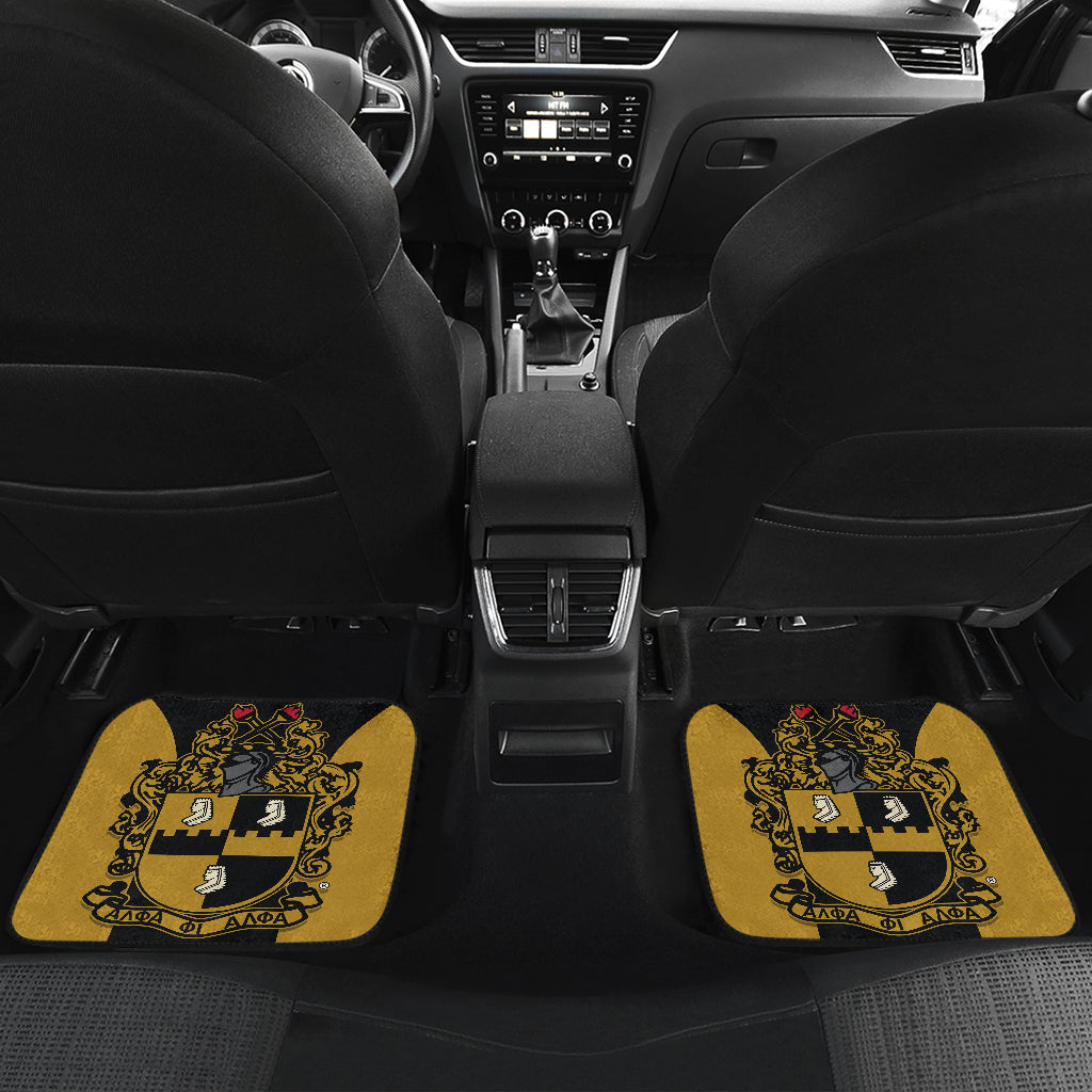 Alpha Phi Alpha Fraternities Car Floor Mats Custom For Fans Ci230206-10