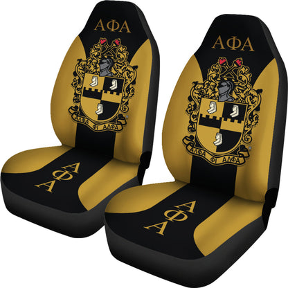 Alpha Phi Alpha Fraternities Car Seat Covers Custom For Fans Ci230206-02