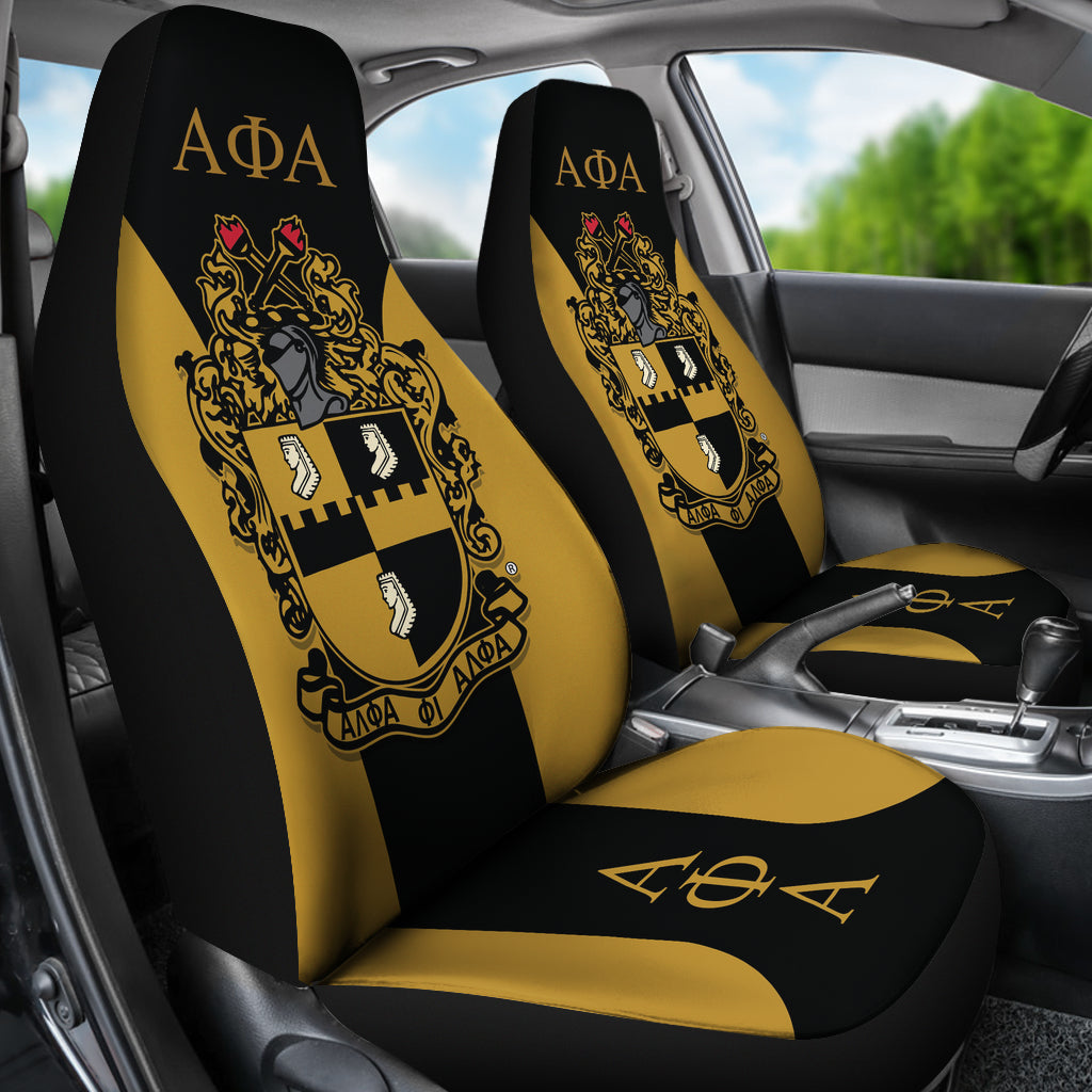 Alpha Phi Alpha Fraternities Car Seat Covers Custom For Fans Ci230206-02