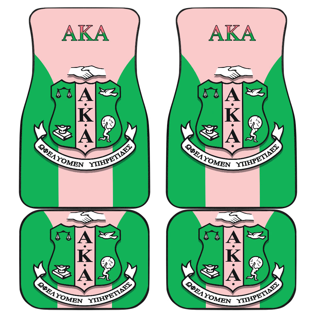 Alpha Phi Alpha Sororities Car Floor Mats Custom For Fans Ci230207-09