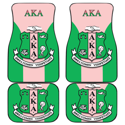 Alpha Phi Alpha Sororities Car Floor Mats Custom For Fans Ci230207-09