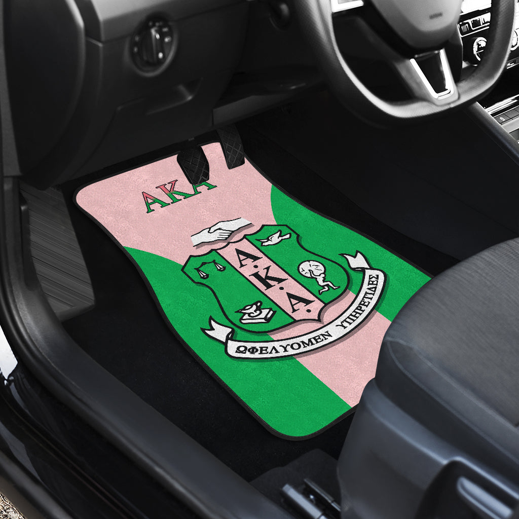 Alpha Phi Alpha Sororities Car Floor Mats Custom For Fans Ci230207-09