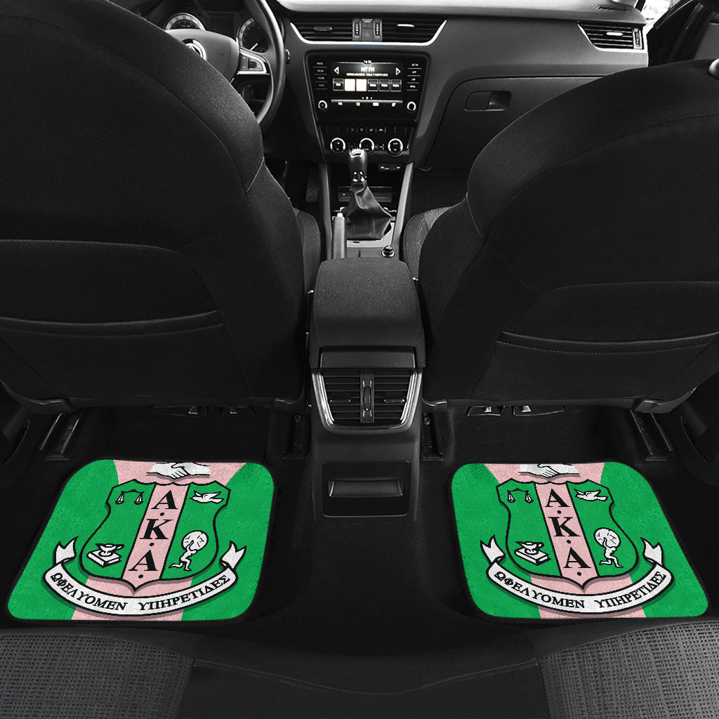 Alpha Phi Alpha Sororities Car Floor Mats Custom For Fans Ci230207-09