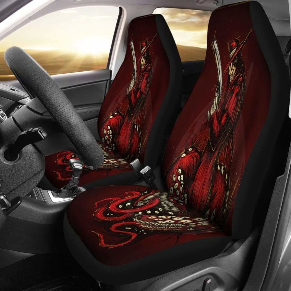 Alucard Hellsing Car Seat Covers Universal Fit 051012