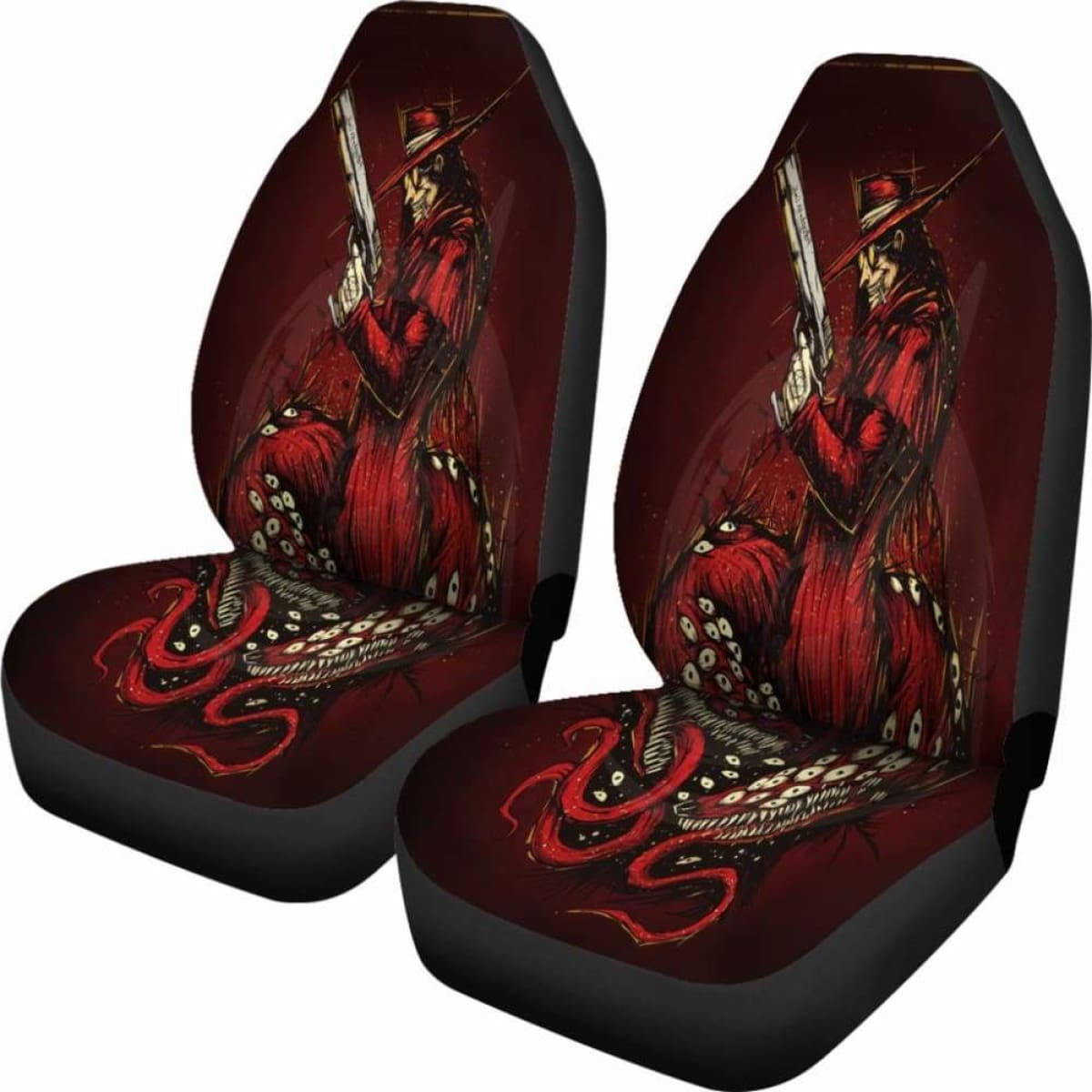 Alucard Hellsing Car Seat Covers Universal Fit 051012