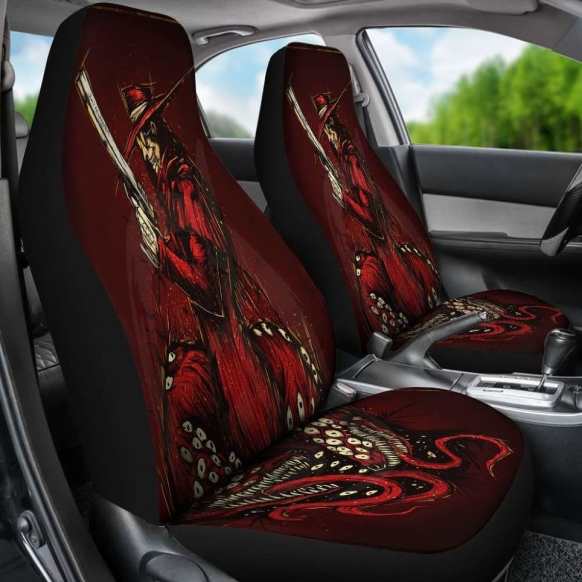 Alucard Hellsing Car Seat Covers Universal Fit 051012