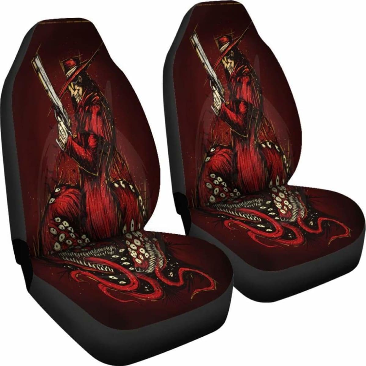 Alucard Hellsing Car Seat Covers Universal Fit 051012