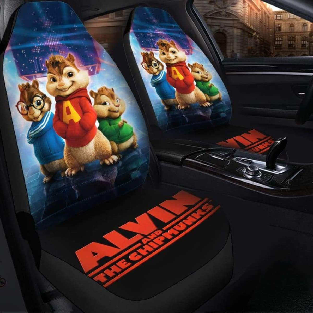 Alvin And The Chipmunk Seat Covers 101719 Universal Fit