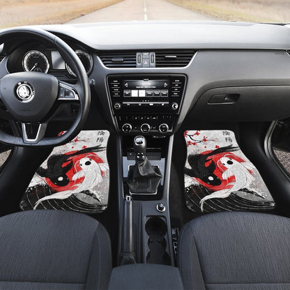 Amazing Koi Fish Car Floor Mats Custom Japan Style Car Accessories