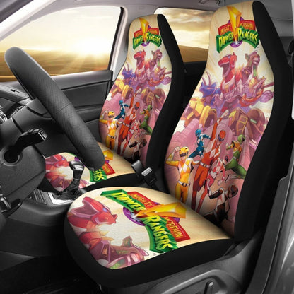 Amazing Mighty Morphin Power Rangers Car Seat Covers Mn04 Universal Fit 225721