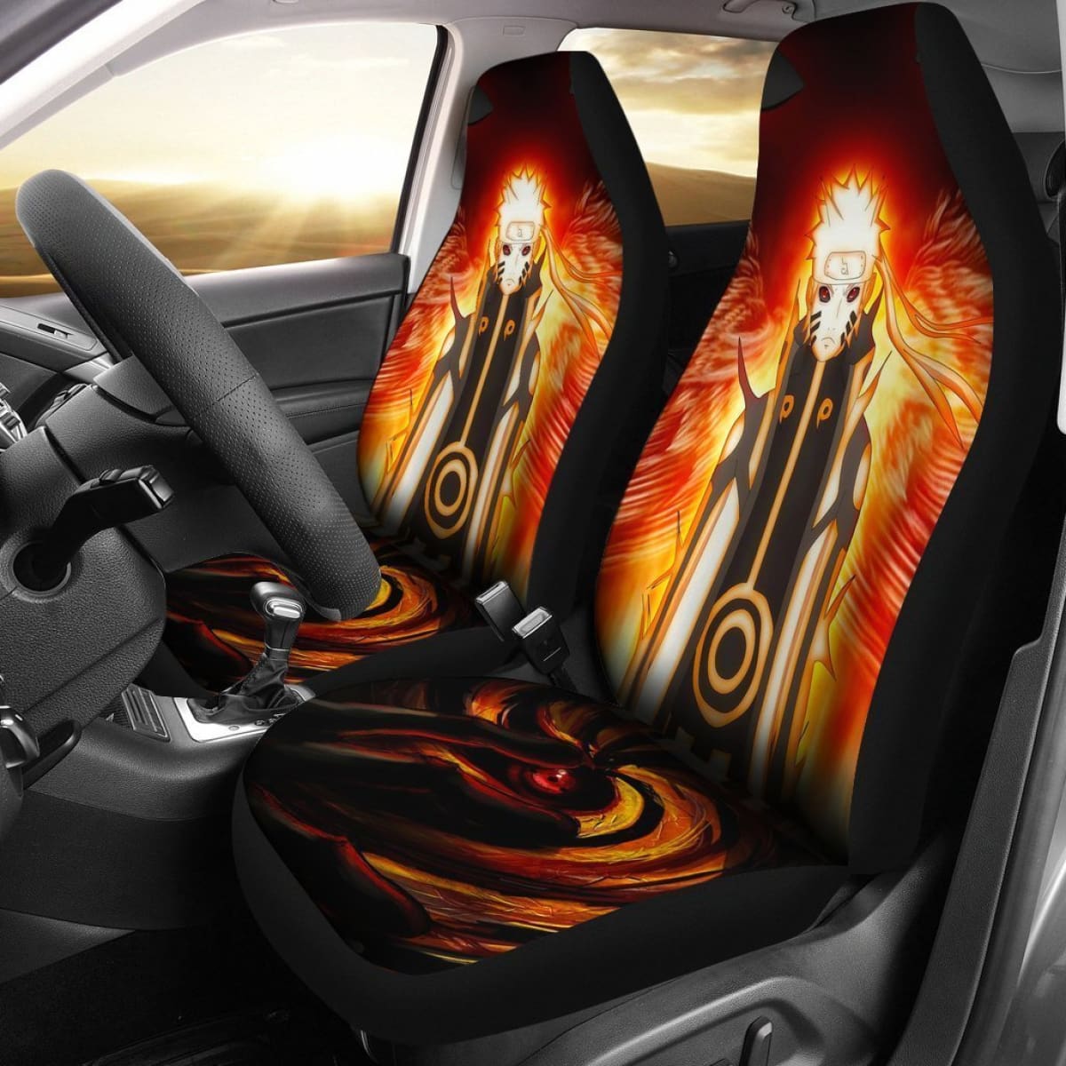 Amazing Naruto Uzumaki Car Seat Covers Lt04 Universal Fit 225721