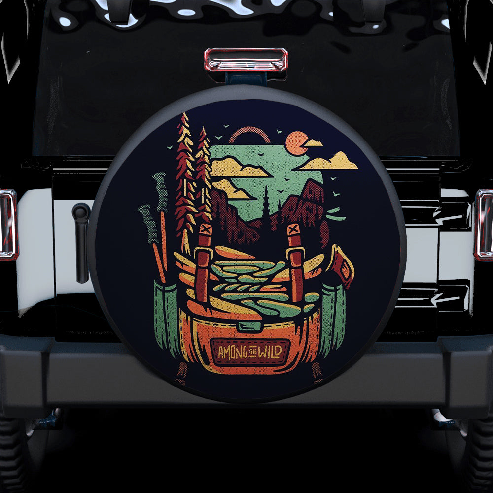 Amazing Of Wild Hippie Vintage Jeep Car Spare Tire Cover