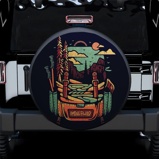 Amazing Of Wild Hippie Vintage Jeep Car Spare Tire Cover