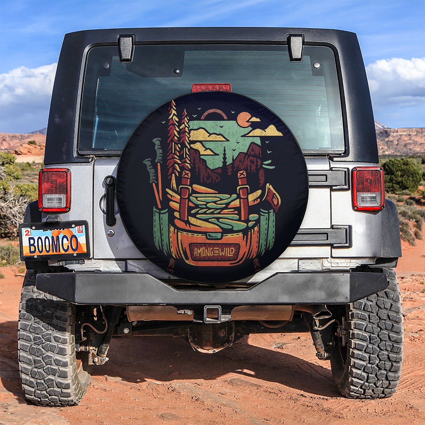 Amazing Of Wild Hippie Vintage Jeep Car Spare Tire Cover
