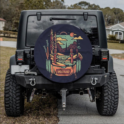 Amazing Of Wild Hippie Vintage Jeep Car Spare Tire Cover