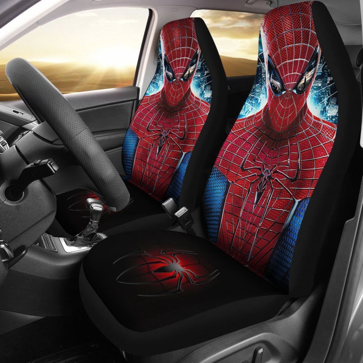Amazing Spider-Man Car Seat Covers Nh07 Universal Fit 225721