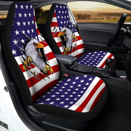American Bald Eagle Car Seat Covers