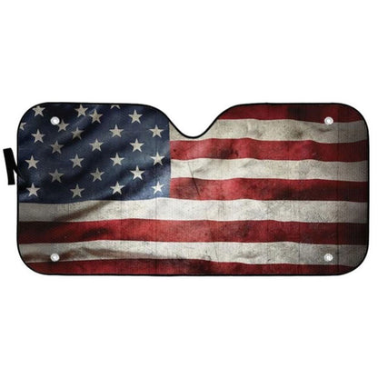 American Flag Car Auto Sun Shades Windshield Accessories Decor Gift