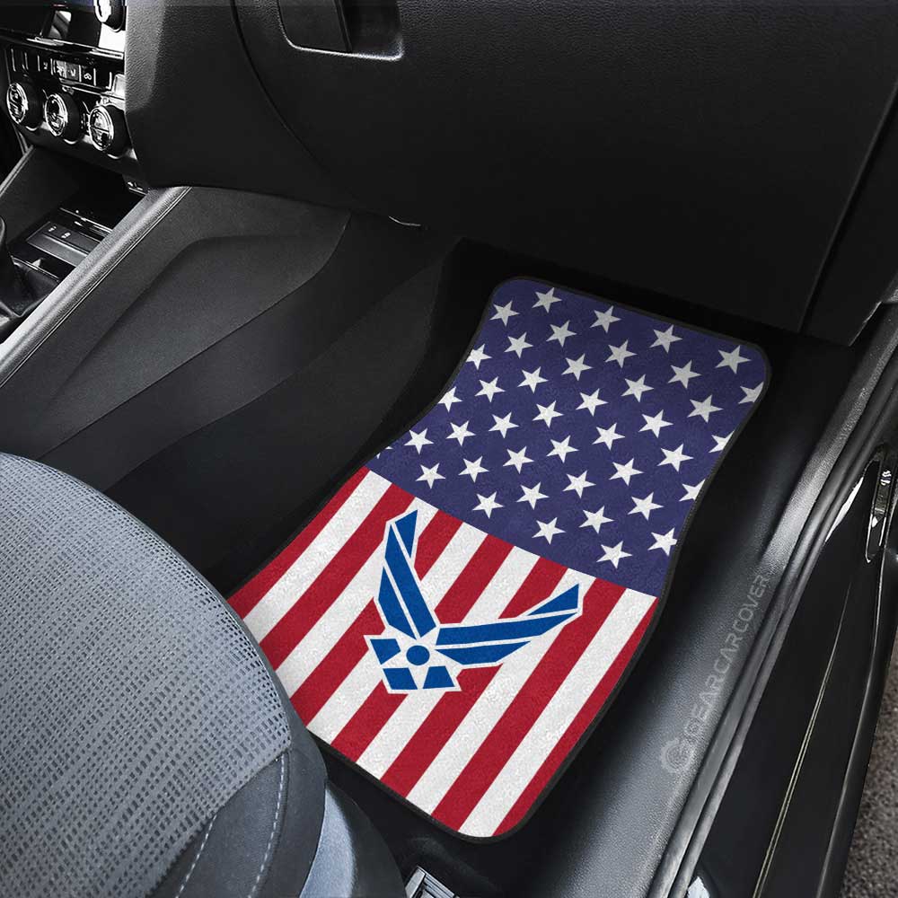 American Flag Military Air Force Car Floor Mats Custom Car Accessories