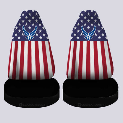American Flag Military Air Force Car Seat Covers Custom Car Accessories