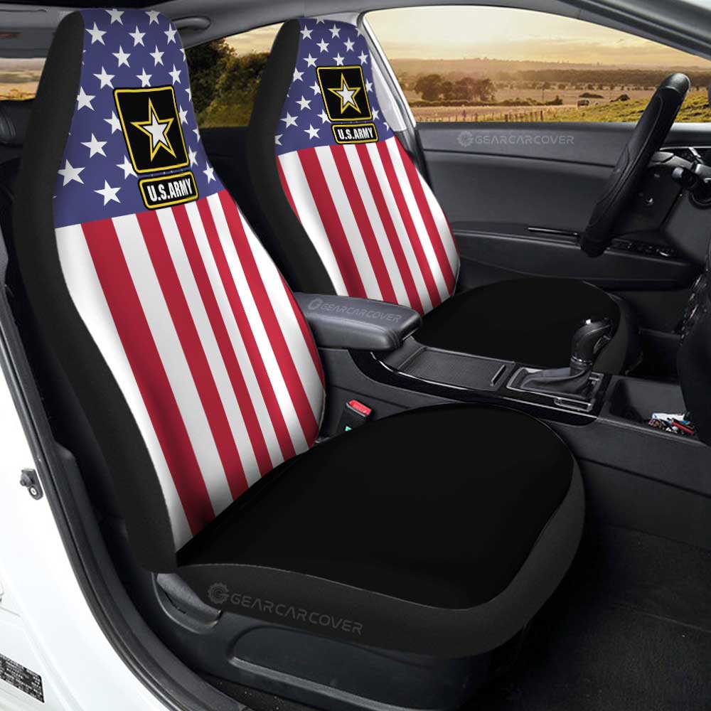 American Flag Military Army Car Seat Covers Custom Car Accessories