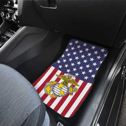 American Flag Military Marine Corps Car Floor Mats Custom Car Accessories