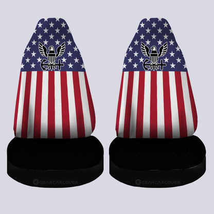 American Flag Military Navy Car Seat Covers Custom Car Accessories