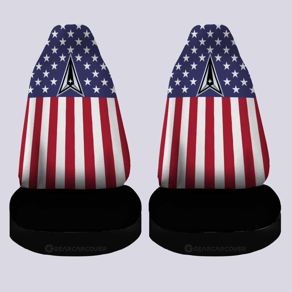 American Flag Military Space Car Seat Covers Custom Car Accessories