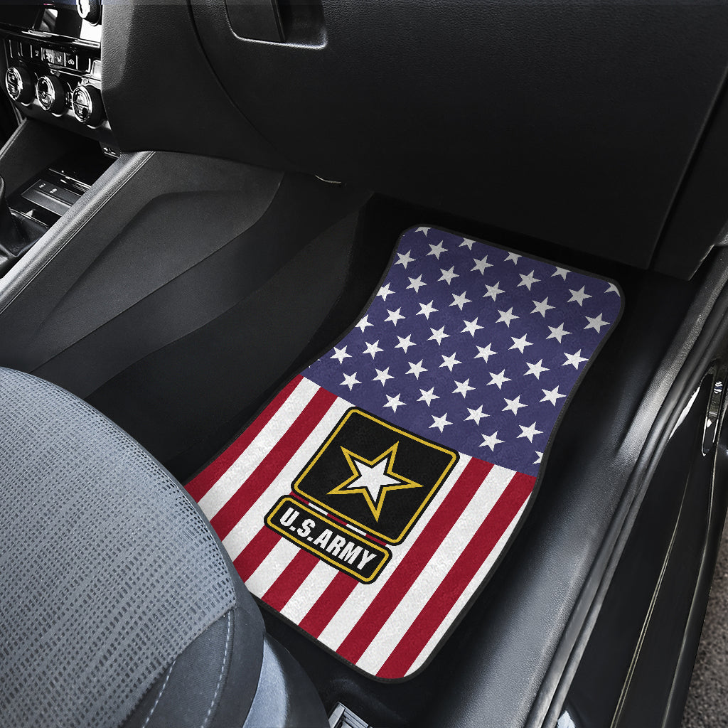 Army Veteran Floor Mats designed as a meaningful gift for Army veterans and retired soldiers