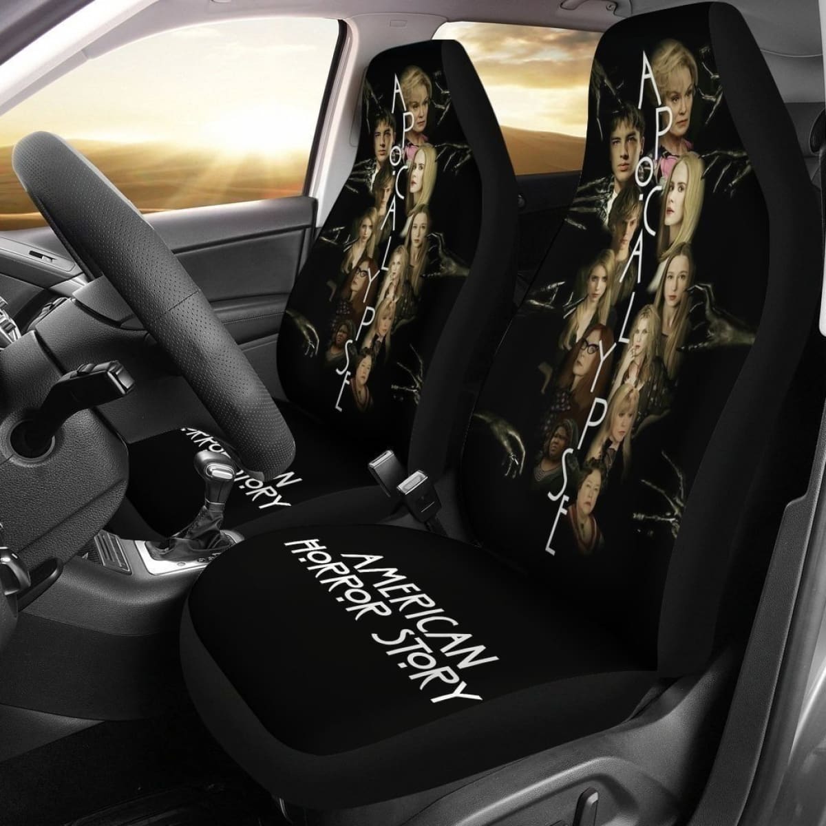 American Horror Stories Ahs Apocalypse Car Seat Covers Universal Fit 194801