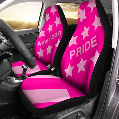 American Pride Pink Car Seat Covers Custom Pink Car Accessories