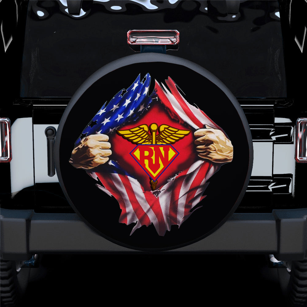 American Register Nurse Car Spare Tire Cover