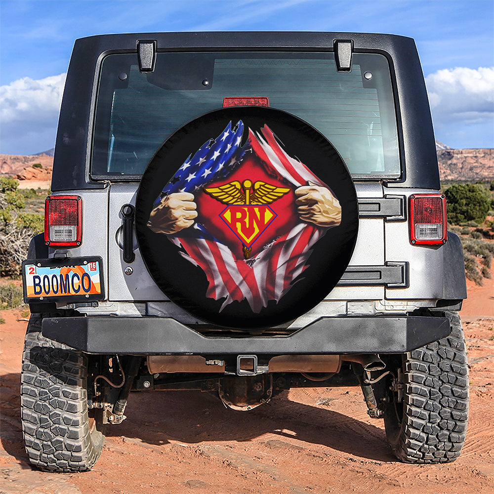 American Register Nurse Car Spare Tire Cover