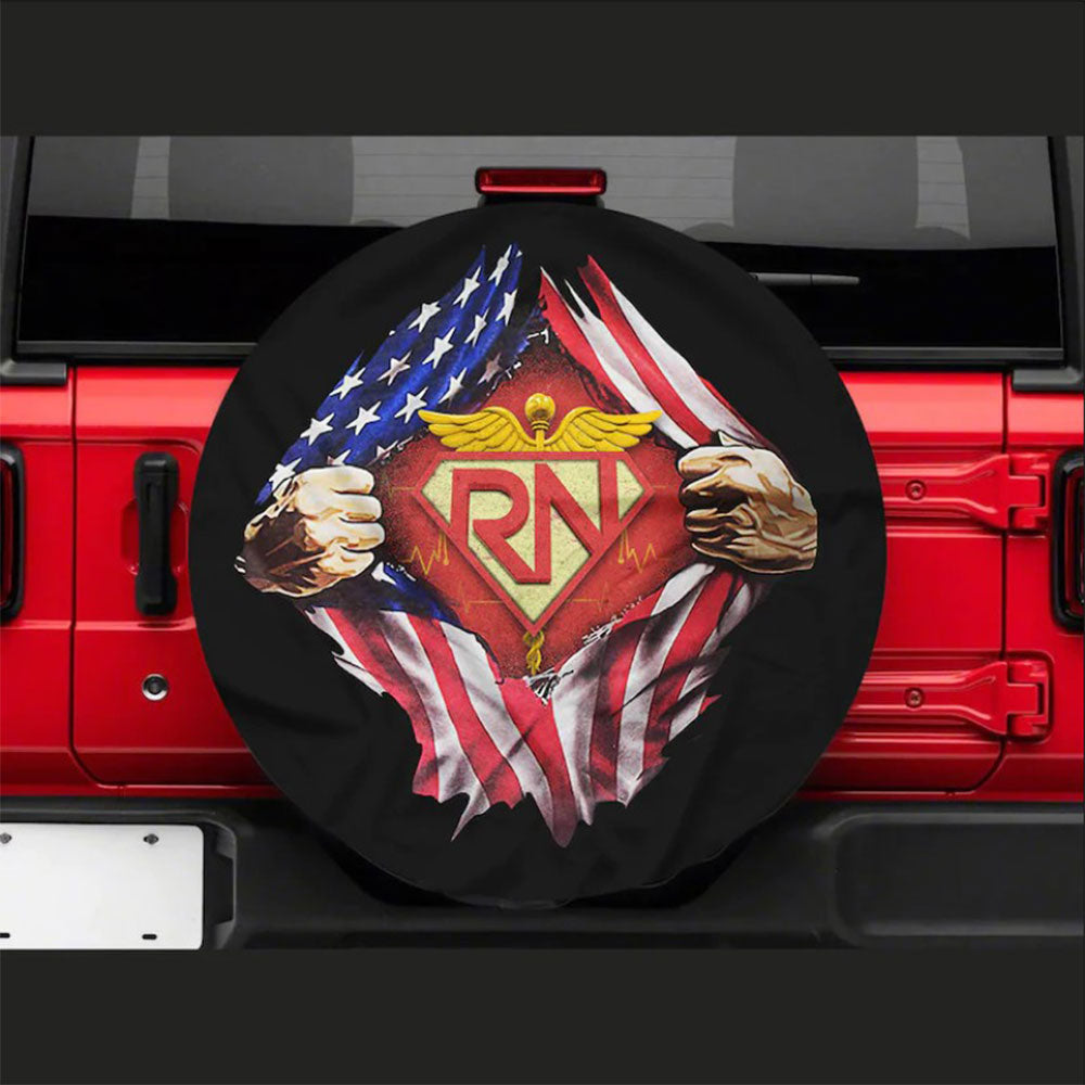 American Register Nurse Car Spare Tire Cover