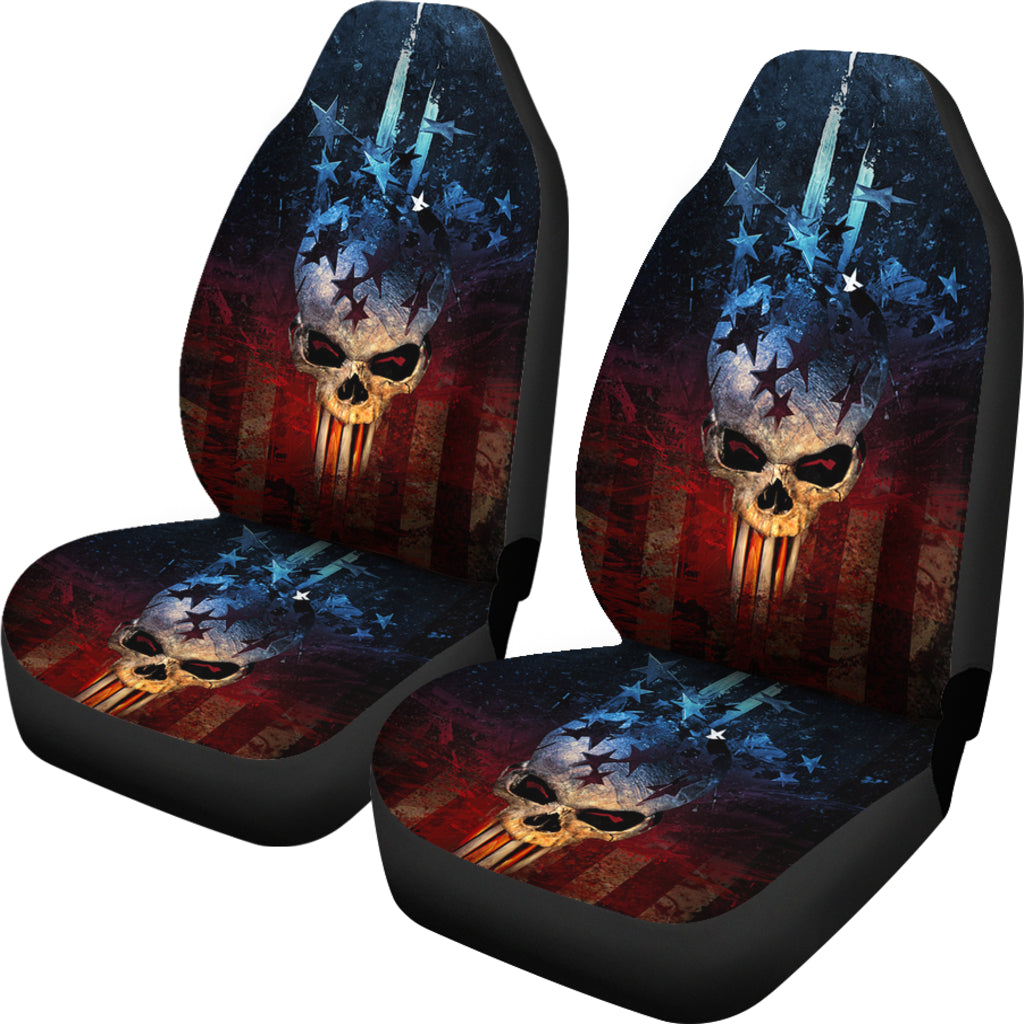 American Skull Car Seat Covers